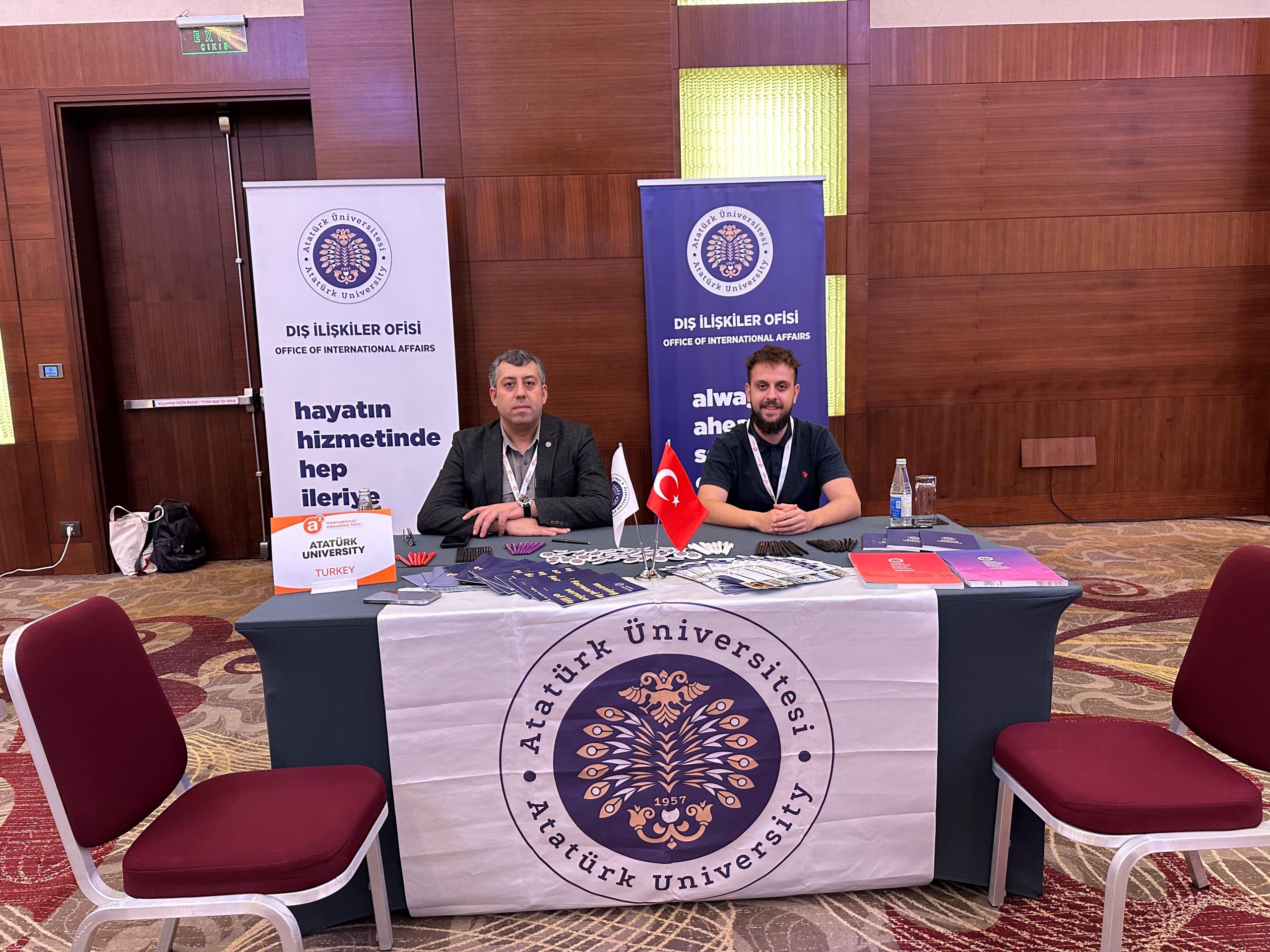 Dış İlişkiler Ofisi Azerbaycan Bakü’de Düzenlenen Uluslararası Eğitim Fuarına Katıldı.